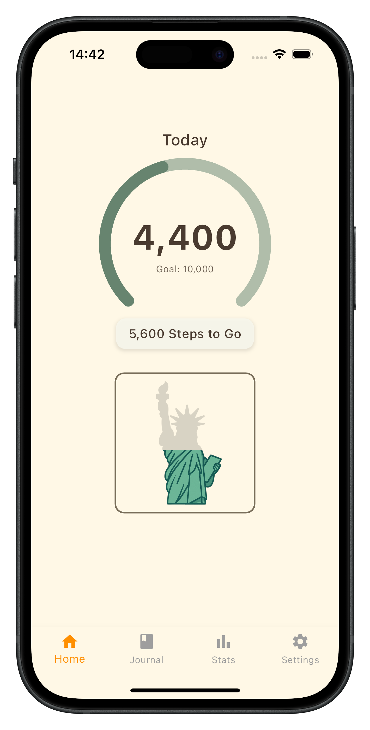 Step Journey App Screenshot 1